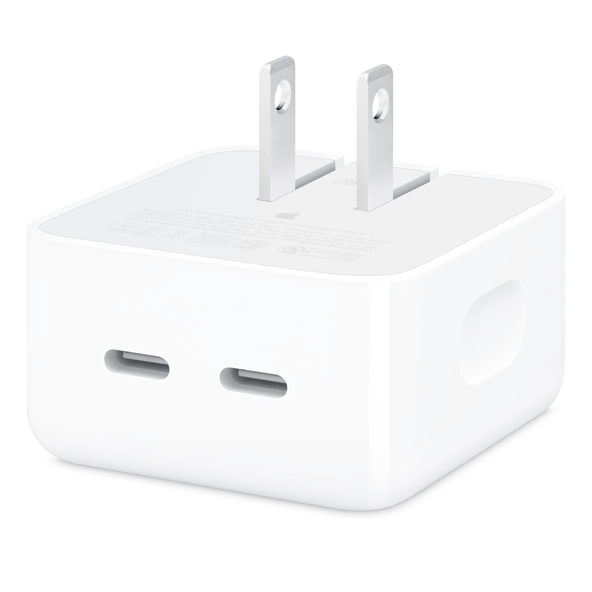 Adaptateur secteur double USB-C compact 35 W